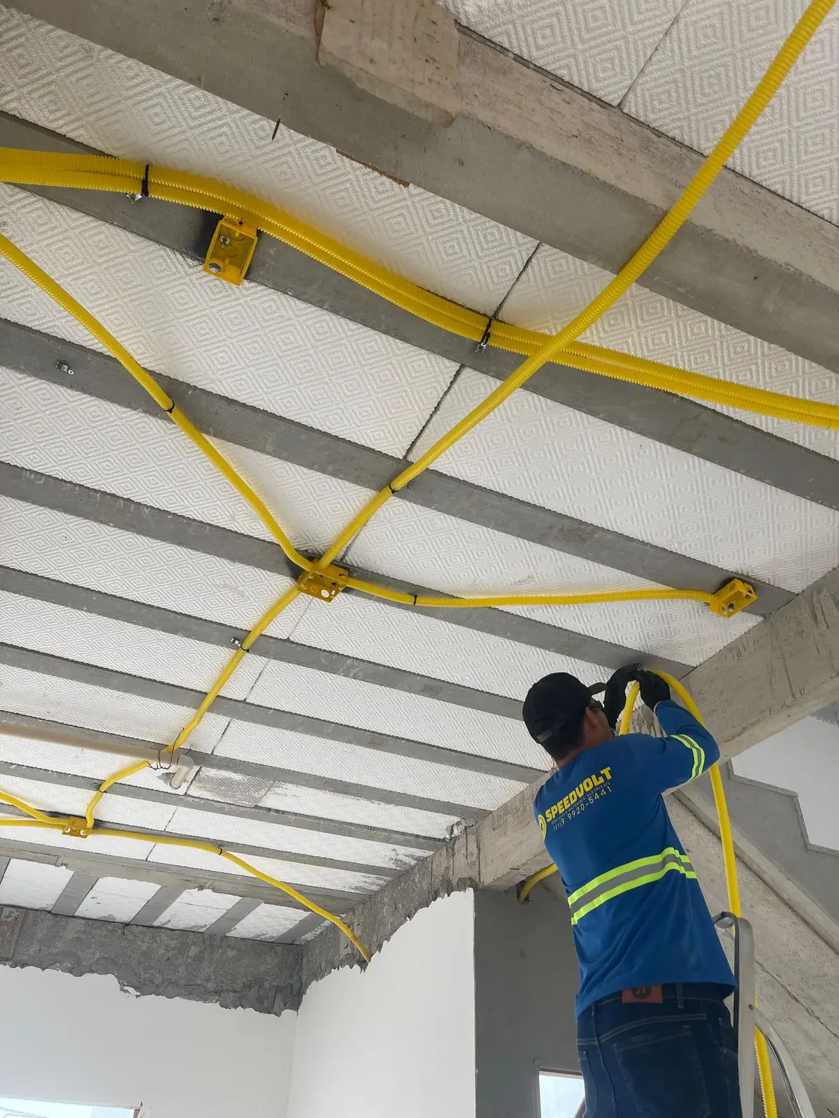 Infraestrutura Elétrica em Laje
